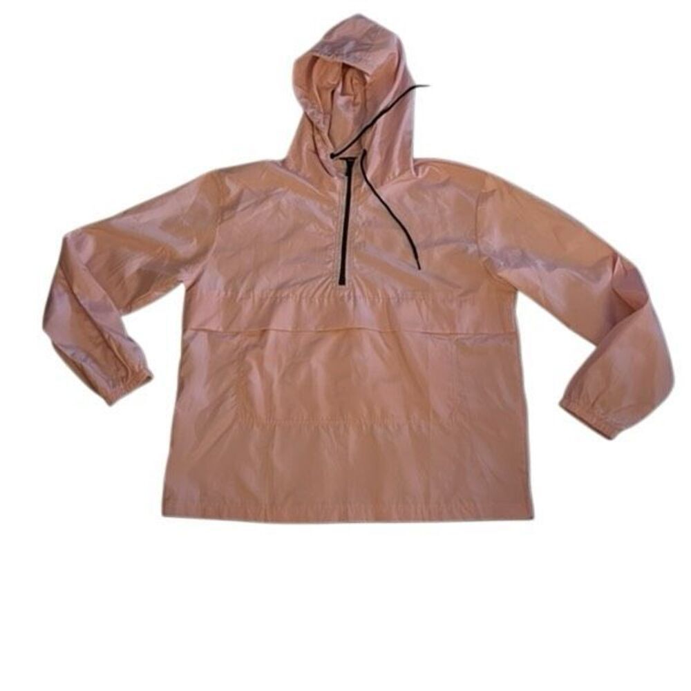 BOO HOO 1/2 ZIP WINDBREAKER JACKET